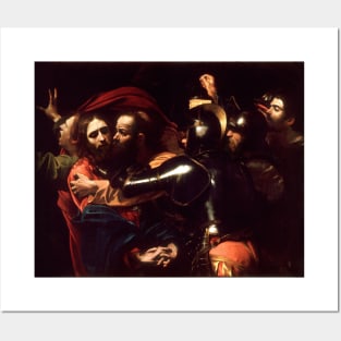 High Res Caravaggio The Taking of Christ Posters and Art